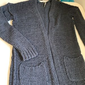 Free People Loose Knit Cardigan